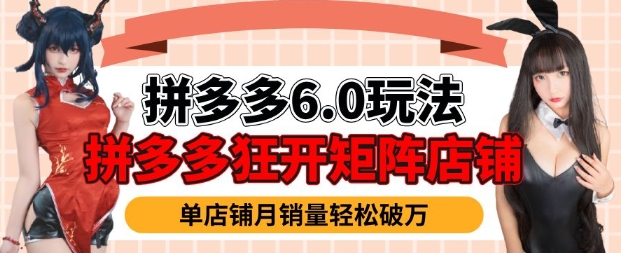 拼多多虚拟商品6.0玩法：零投入，轻松实现月入过W插图